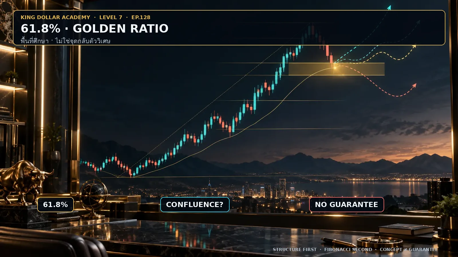 ภาพสอน EP.128 — 61.8% และ Golden Ratio